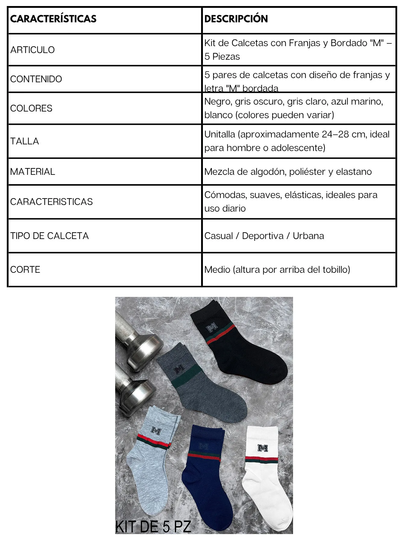 DF1102 KIT DE 5 2521